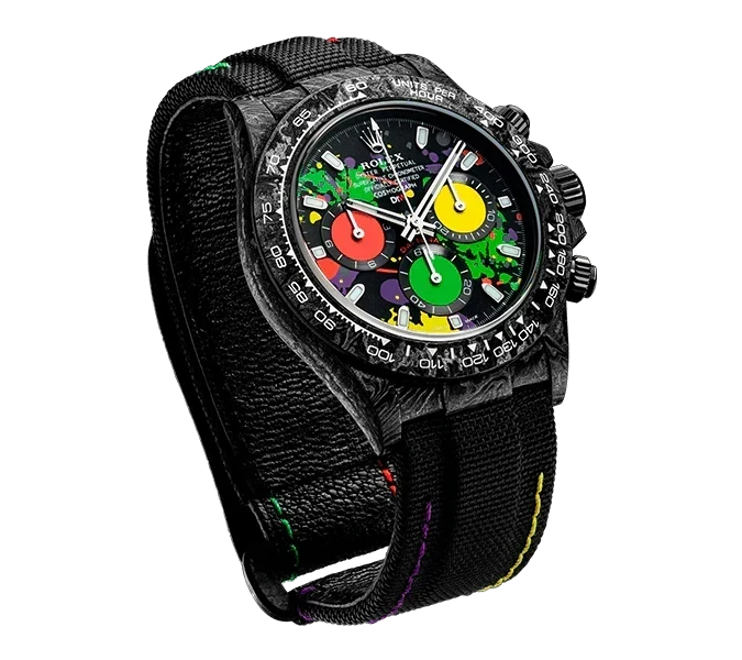 DW Daytona carbon motley 40mm oyster black
