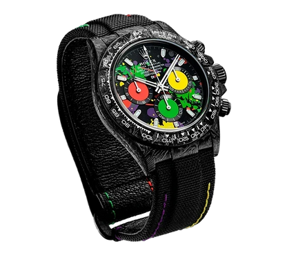 DW Daytona carbon motley 40mm oyster black