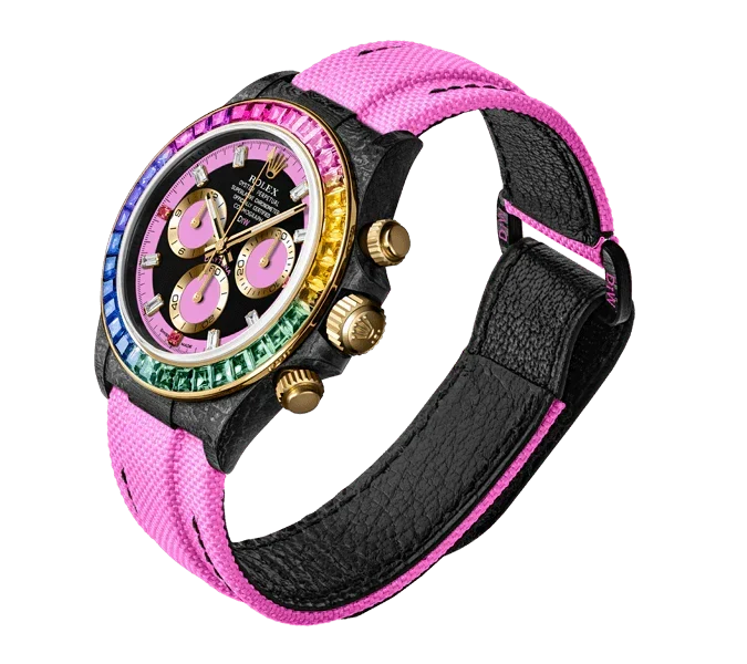 DW Daytona carbon rainbow pink 40mm carbon