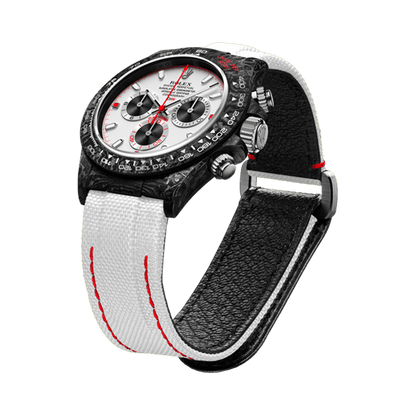 DW Daytona carbon speedster white 40mm oyster black