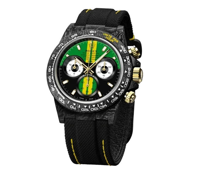 DW Daytona gt green 40mm oyster black