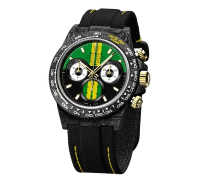 DW Daytona gt green 40mm oyster black