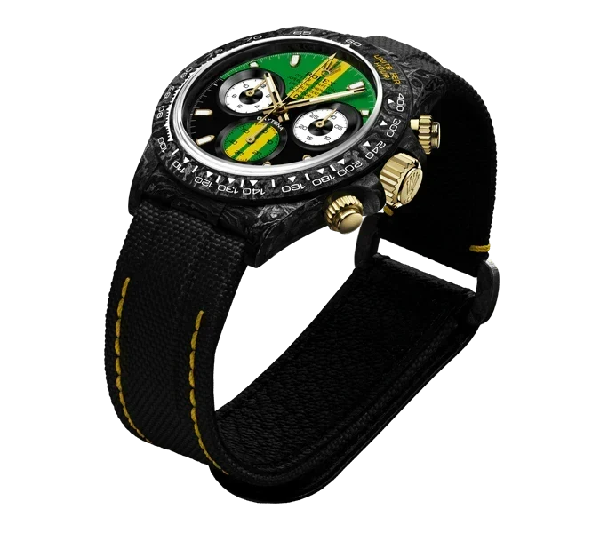 DW Daytona gt green 40mm oyster black