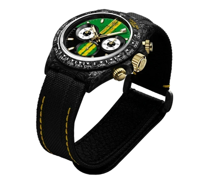 DW Daytona gt green 40mm oyster black