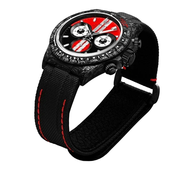 DW Daytona gt red 40mm oyster black