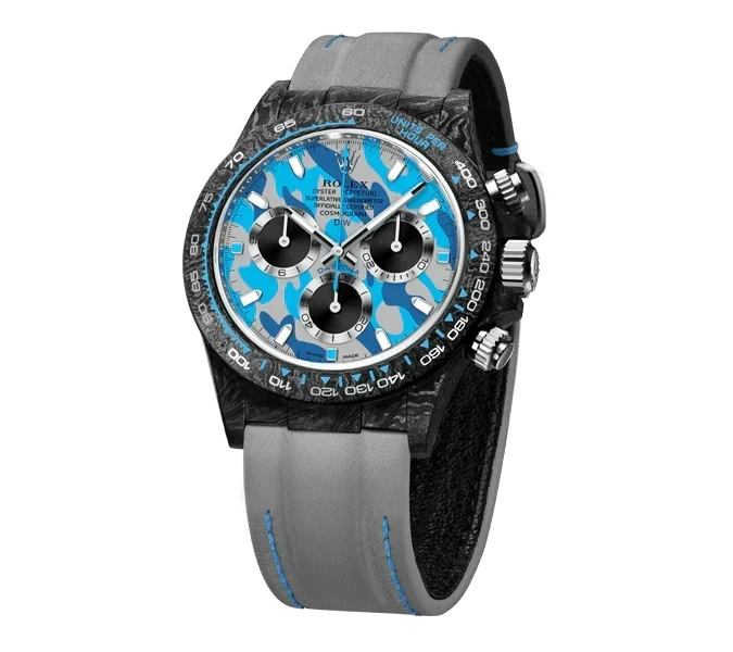 DW Daytona military blue 40mm oyster black