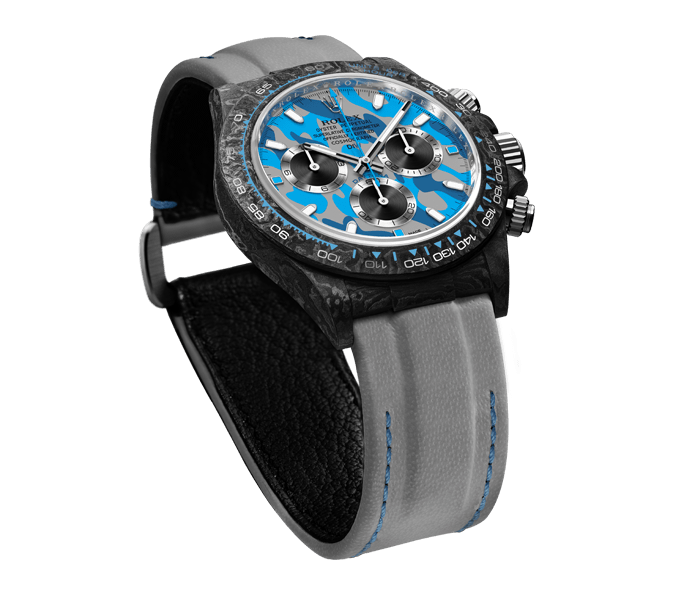DW Daytona military blue 40mm oyster black