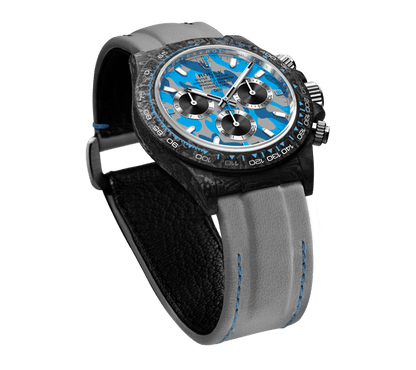 DW Daytona military blue 40mm oyster black