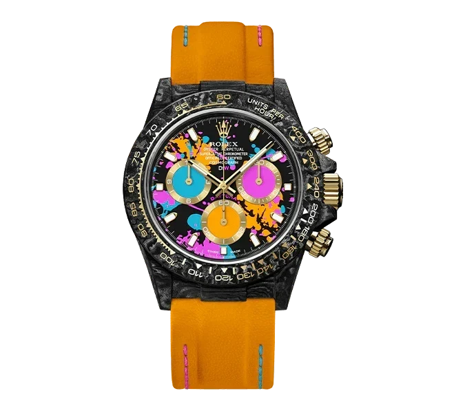 DW Daytona Motley Orange motley orange 40mm oyster black 116503MTO01