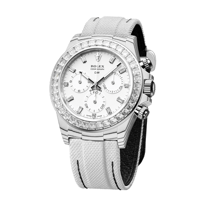 DW Daytona quartz fiber crystal 40mm carbon