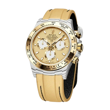 DW Daytona quartz fiber golden essence 40mm oyster black
