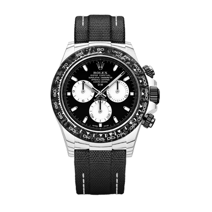 DW Daytona quartz fiber irbis v2 40mm oyster white