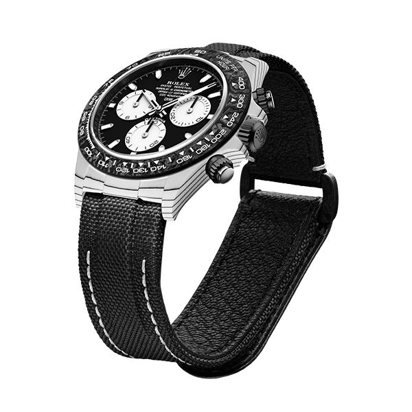 DW Daytona quartz fiber irbis v2 40mm oyster white