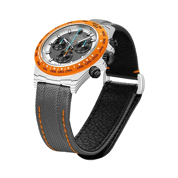 DW Daytona quartz fiber ocellaris 40mm oyster black