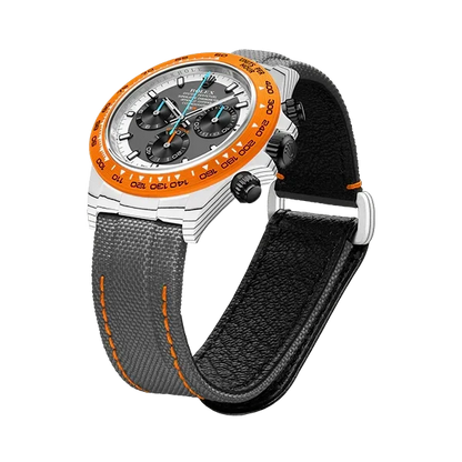 DW Daytona quartz fiber ocellaris 40mm oyster black