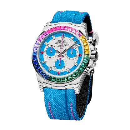 DW Daytona quartz fiber rainbow s 40mm carbon