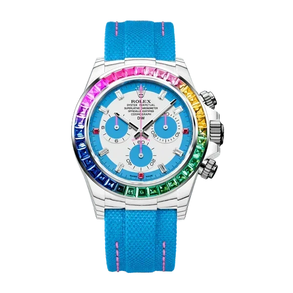 DW Daytona quartz fiber rainbow s 40mm carbon