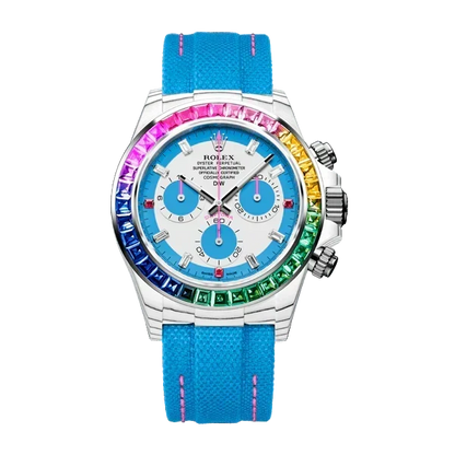 DW Daytona quartz fiber rainbow s 40mm carbon
