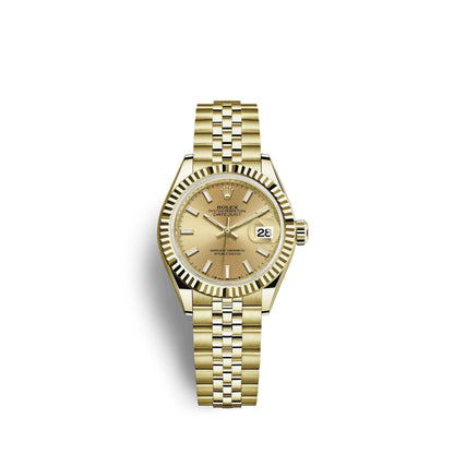 Lady-Datejust 28, 18k Yellow Gold, Ref# 279178-0003