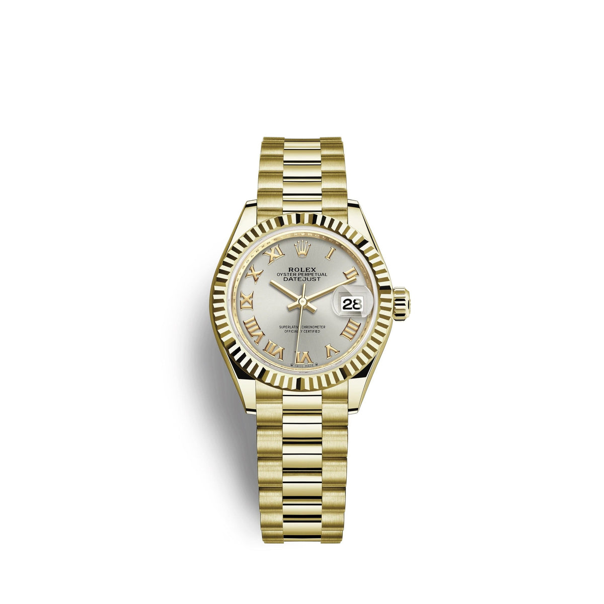 Lady-Datejust 28, 18k Yellow Gold, Ref# 279178-0020