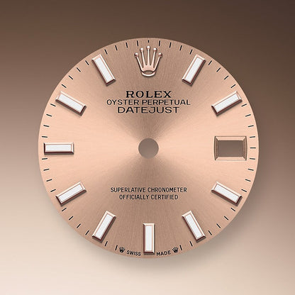 Lady-Datejust 28, Oystersteel and 18k Everose Gold, Ref# 279381RBR-0024