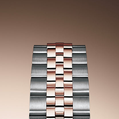 Lady-Datejust 28, Oystersteel and 18k Everose Gold, Ref# 279381RBR-0027