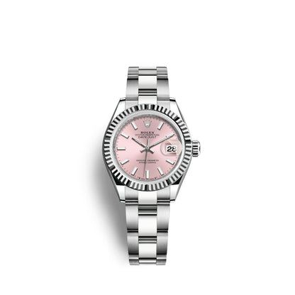 Lady-Datejust 28, Oystersteel and 18k White Gold, Ref# 279174-0002