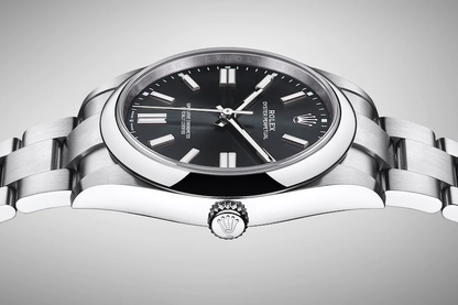 Oyster Perpetual No Date, Stainless Steel, 41mm, Ref# 124300-0002