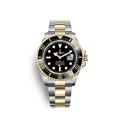 Sea-Dweller, Stainless Steel and 18k Yellow Gold, 43mm, Ref# 126603-0001