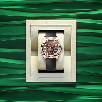 Sky-Dweller, 42mm, 18k Everose Gold, Ref# 336235-0002