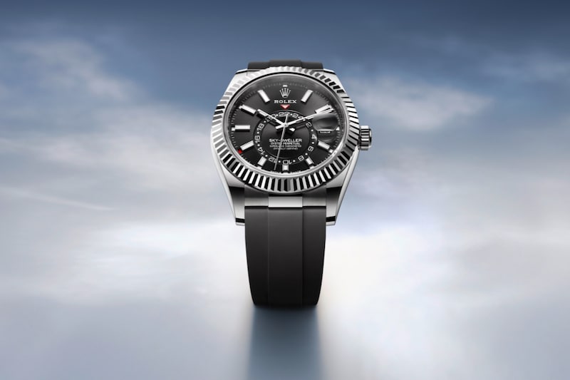 Sky-Dweller, 42mm, 18k White Gold, Ref# 336239-0002