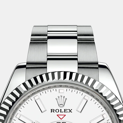 Sky-Dweller 42mm, Oystersteel and 18k White Gold, Ref# 326934-0001