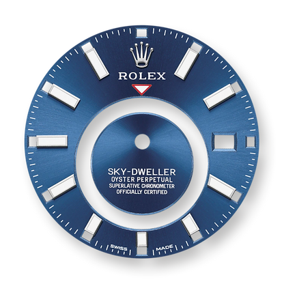 Sky-Dweller 42mm, Oystersteel and 18k White Gold, Ref# 326934-0003
