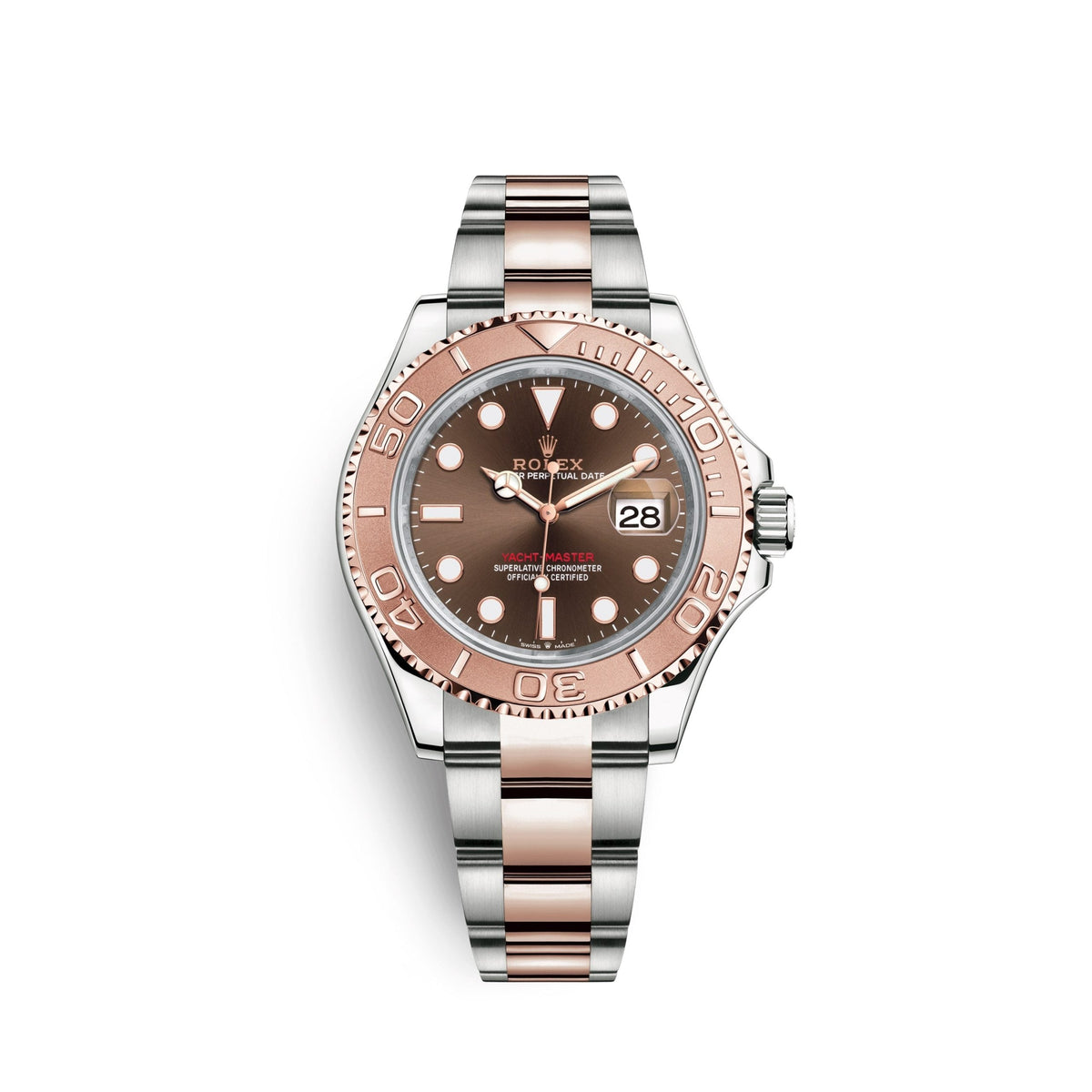 Yacht-Master 40, Stainless Steel and 18k Everose Gold, 40mm, Ref# 126621-0001