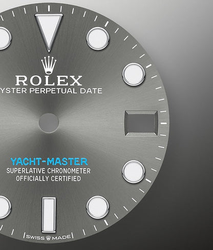 Yacht-Master Oystersteel and platinum Ref# 268622-0002