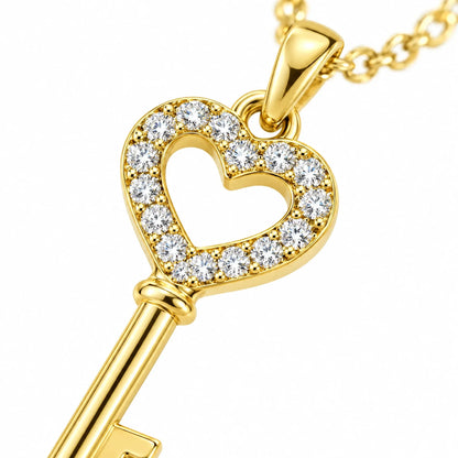Rosalie 18K Gold Plated 925 Sterling Silver Cubic Zirconia Necklace