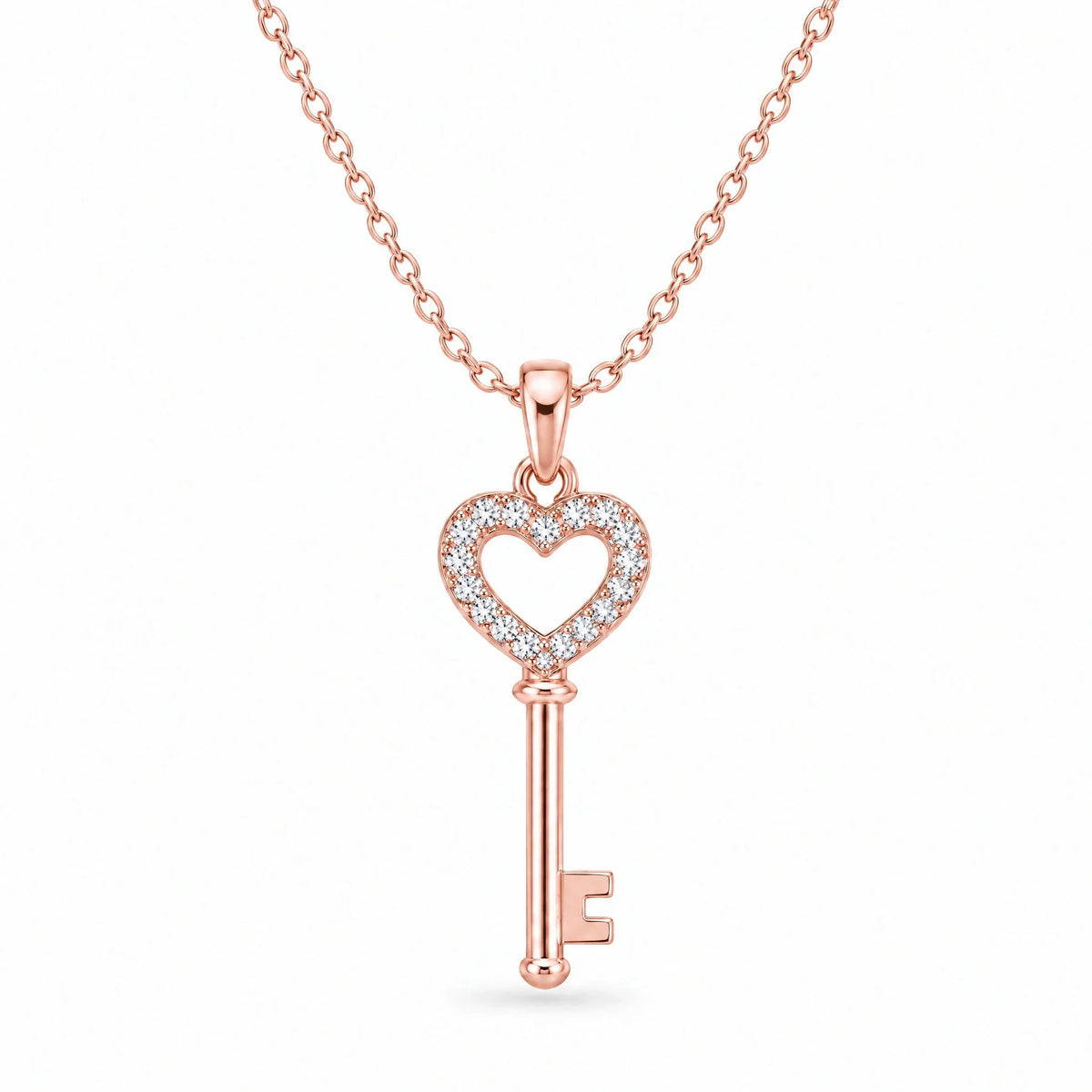 Rosalie 18K Gold Plated 925 Sterling Silver Cubic Zirconia Necklace
