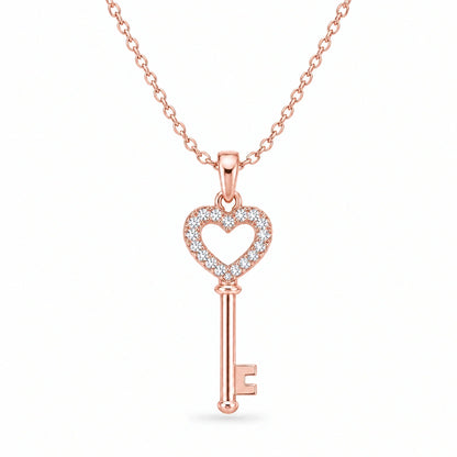 Rosalie 18K Gold Plated 925 Sterling Silver Cubic Zirconia Necklace