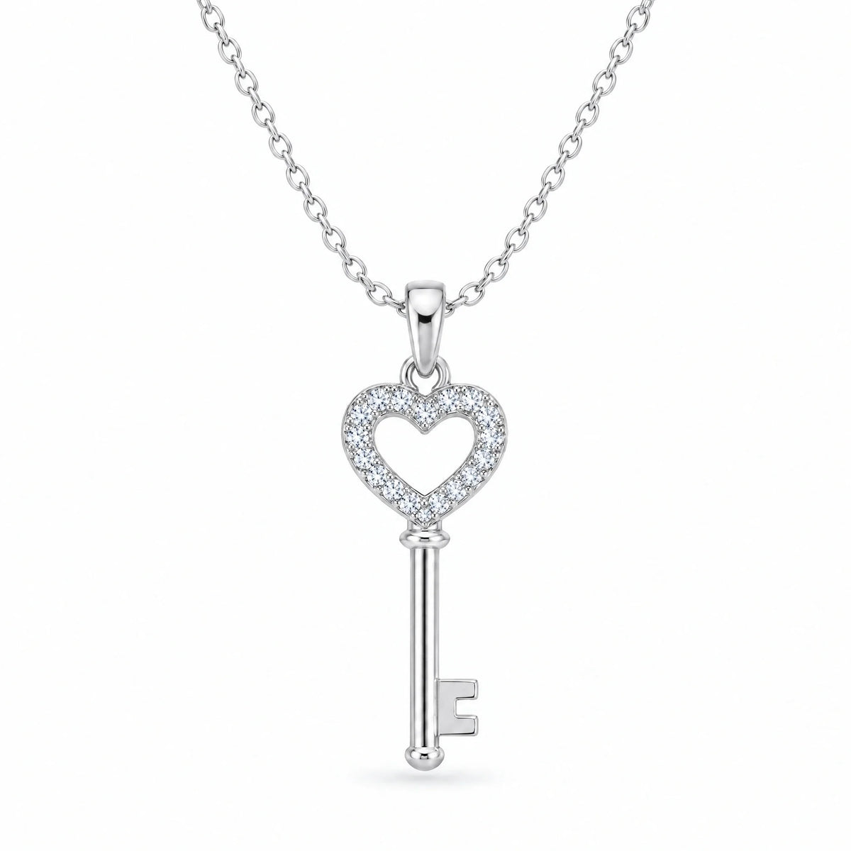 Rosalie 18K Gold Plated 925 Sterling Silver Cubic Zirconia Necklace