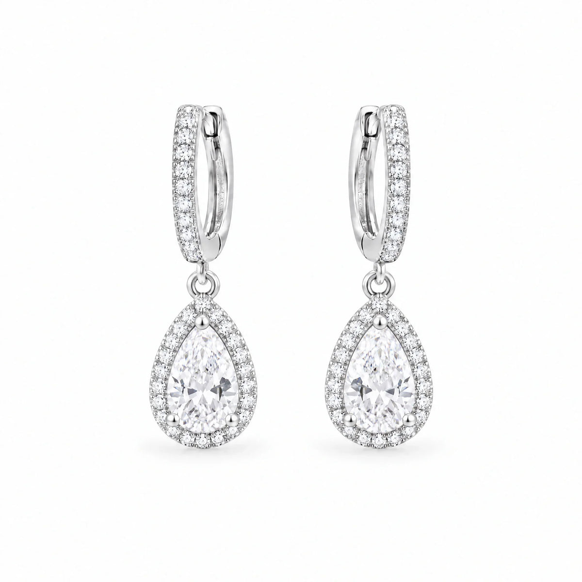 Rosalind 18K Gold Plated 925 Sterling Silver Cubic Zirconia Earrings