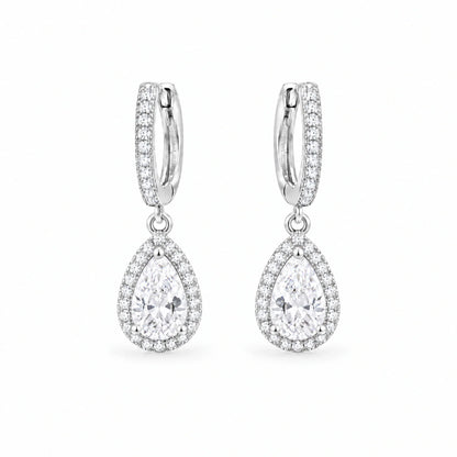 Rosalind 18K Gold Plated 925 Sterling Silver Cubic Zirconia Earrings