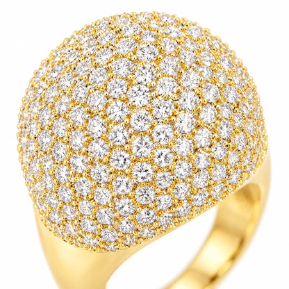 Rosalind 18K Gold Plated 925 Sterling Silver Cubic Zirconia Ring
