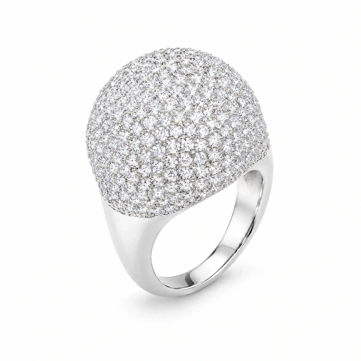 Rosalind 18K Gold Plated 925 Sterling Silver Cubic Zirconia Ring