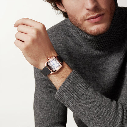 Santos de CT Large Automatic 18ct Rose Gold Watch