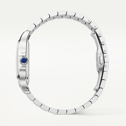 Santos de CT Medium Blue Dial Automatic Bracelet/Strap Watch