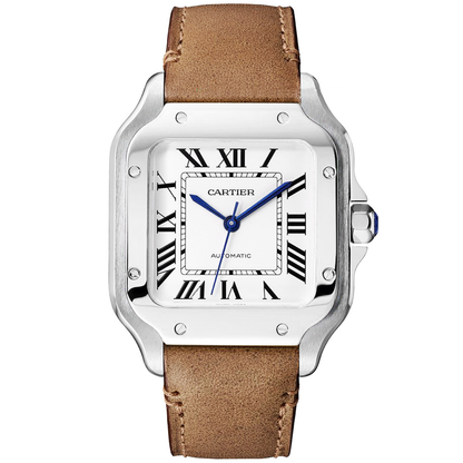 Santos de CT Medium Steel Bracelet/Strap Watch