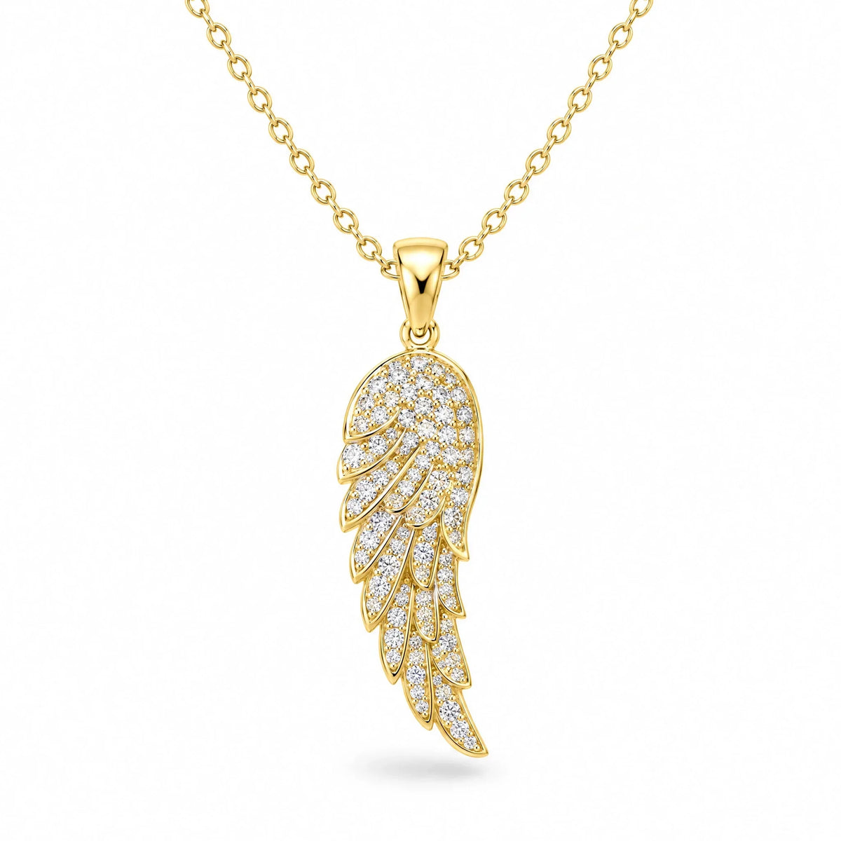 Seraphina 18K Gold Plated 925 Sterling Silver Cubic Zirconia Necklace