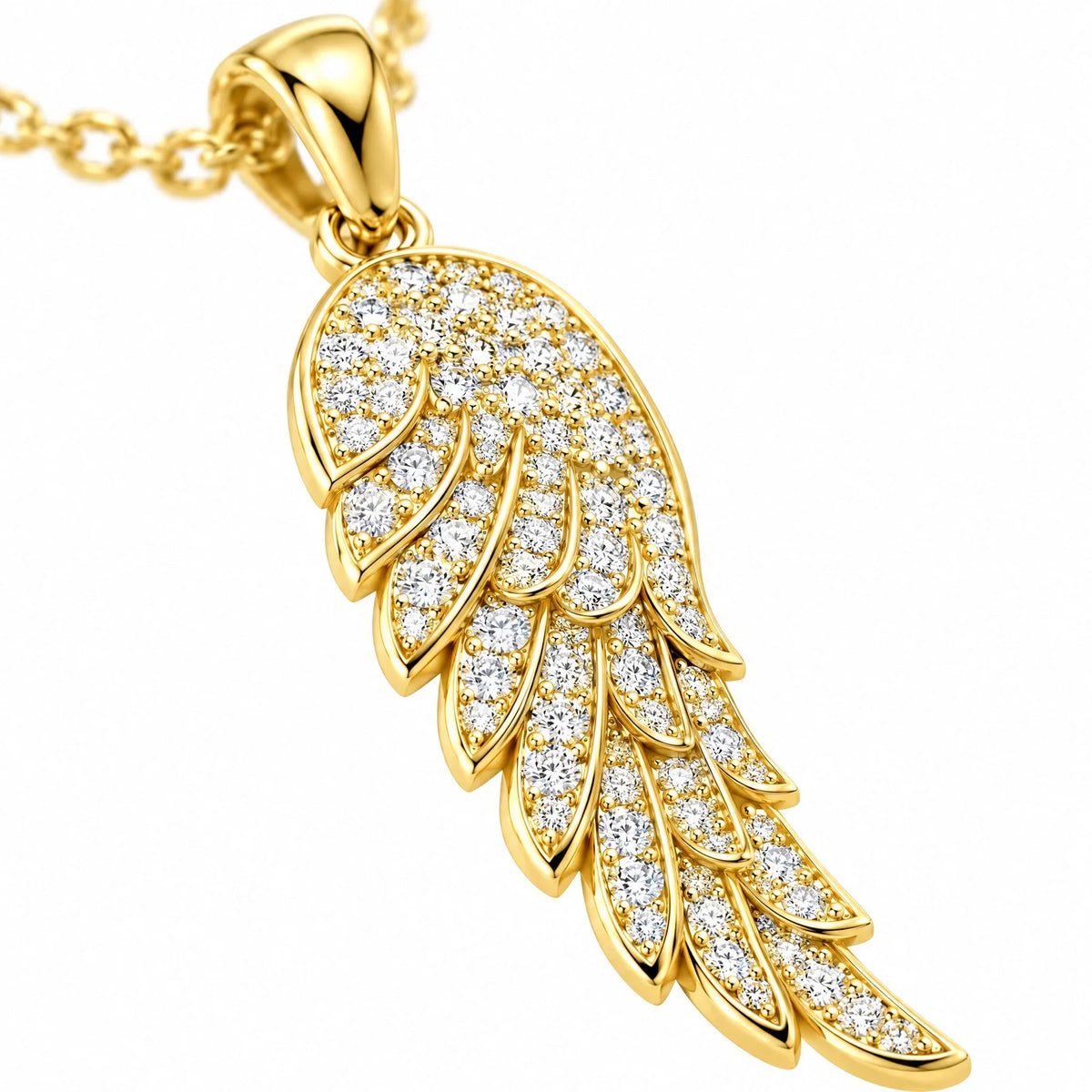 Seraphina 18K Gold Plated 925 Sterling Silver Cubic Zirconia Necklace