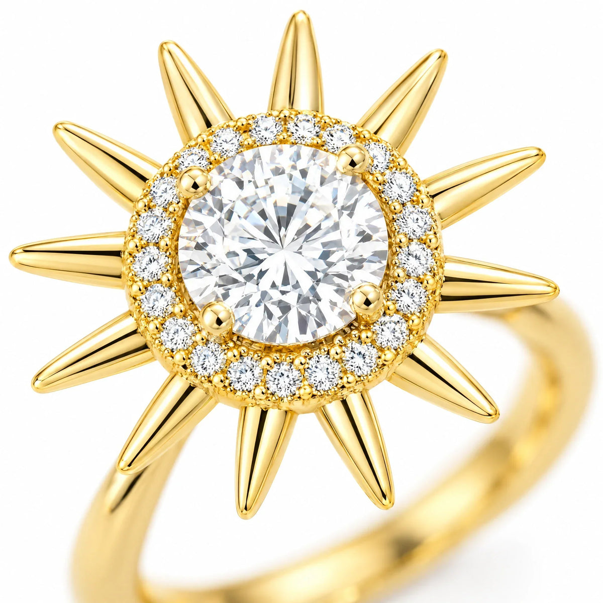 Soleia 18K Gold Plated 925 Sterling Silver Cubic Zirconia Ring