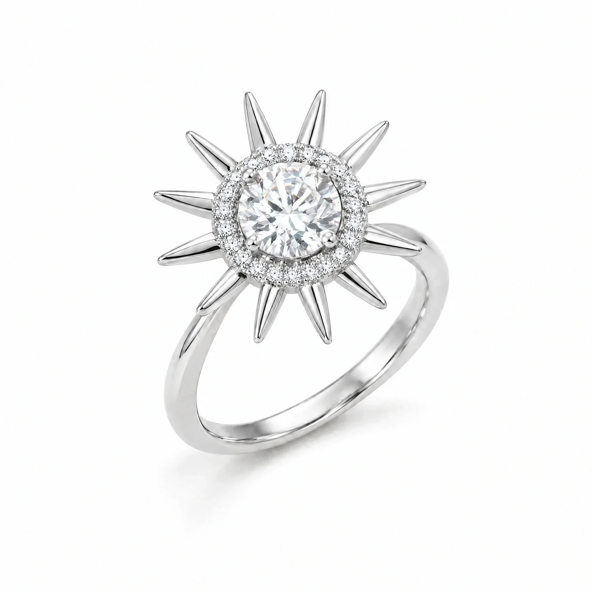 Soleia 18K Gold Plated 925 Sterling Silver Cubic Zirconia Ring